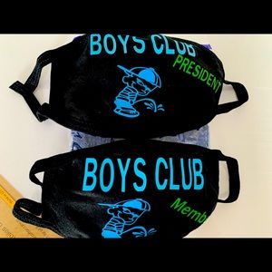 “Boys Club” reusable masks